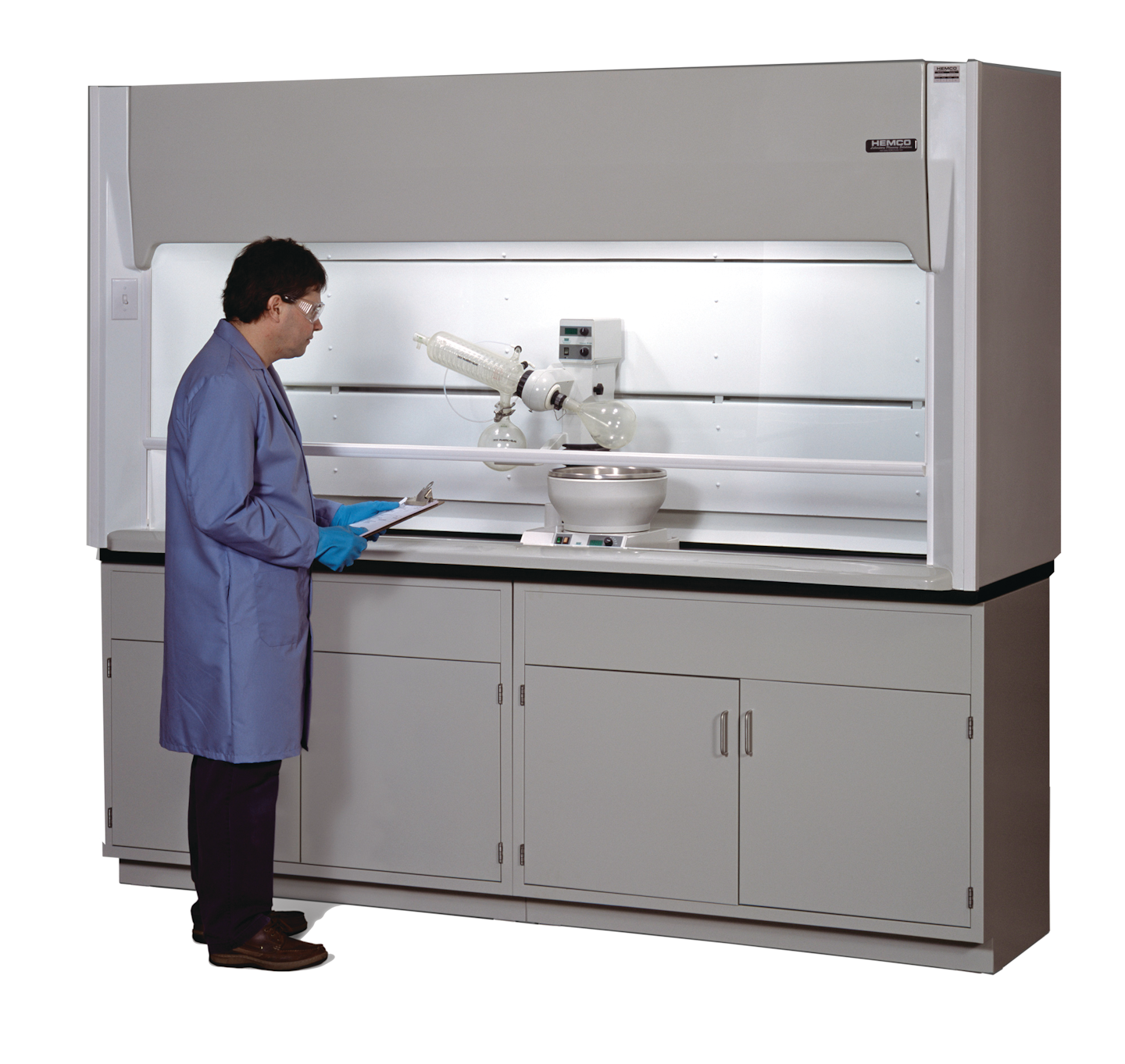 UNIFLOW LE Low Flow Fume Hood From HEMCO Corp. Forensic Laboratory