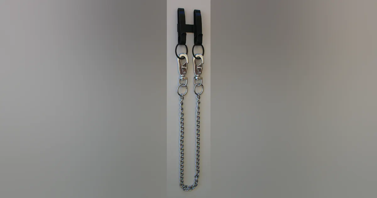 Corrections Chain Correctional Keyring Chain | Officer