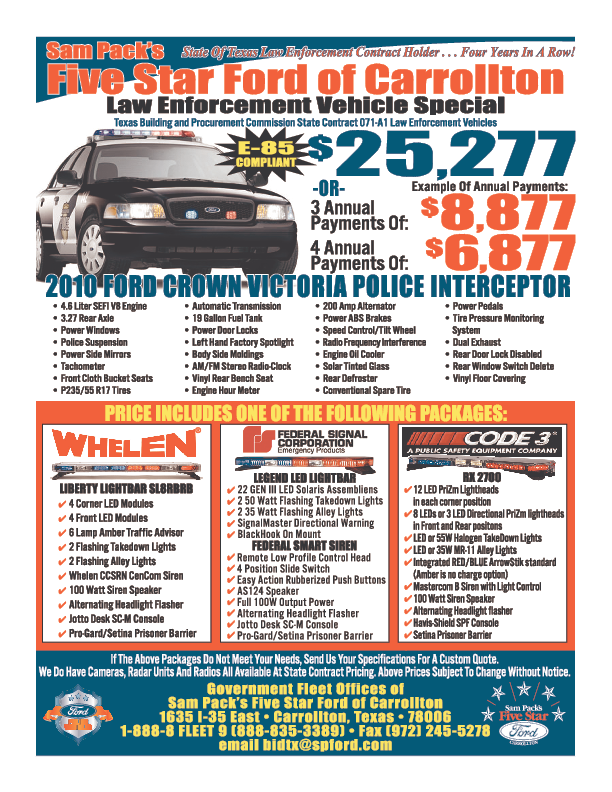 2010 Crown Vic 25277