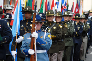 Opening ceremonies at the 2009 IAWP Conference