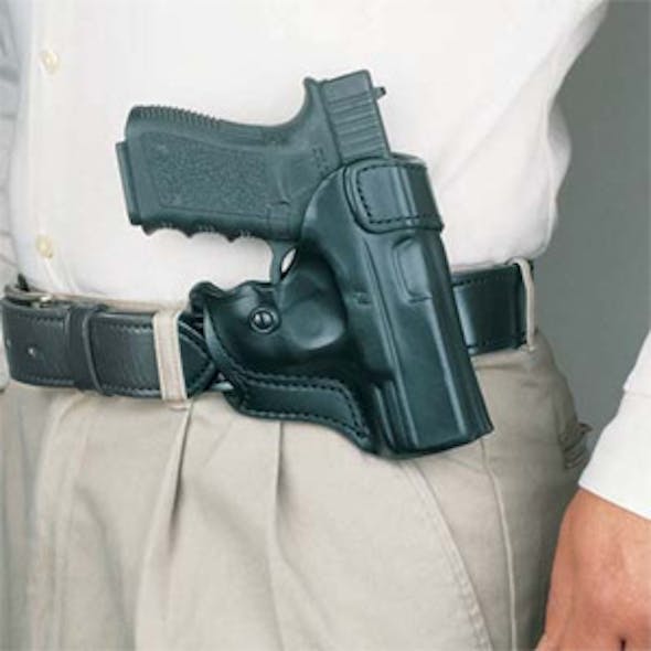 Sometimes it makes more sense to carry the weapon in a cross-draw fashion.