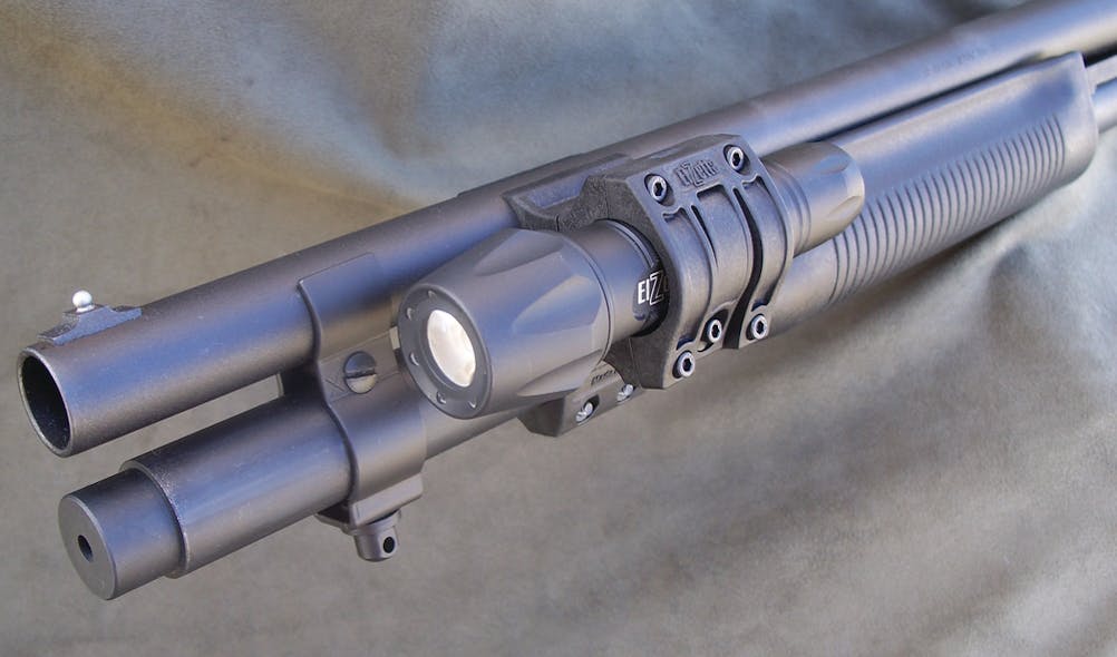 ZSM Flashlight Mount for Tactical Shotguns Officer