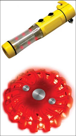 The Safety Stick (top) and the Safety Puck. Versatility in function increases value. The Safety Stick (top) and the Safety Puck. Versatility in function increases value.