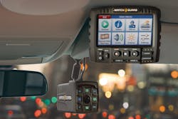 The Watchguard 4RE wireless in-car recording system is offers a high-tech video system with low-tech maintenance. The camera's '4RE' name comes from the company's Four Resolution Encoding technology, which allows the device to record at both high definition and at standard resolution simultaneously. On recordings that turn out to be important, the HD version is stored. Routine recordings (which comprise the majority of video recordings) are archived using the standard resolution. The Watchguard 4RE wireless in-car recording system is offers a high-tech video system with low-tech maintenance. The camera's '4RE' name comes from the company's Four Resolution Encoding technology, which allows the device to record at both high definition and at standard resolution simultaneously. On recordings that turn out to be important, the HD version is stored. Routine recordings (which comprise the majority of video recordings) are archived using the standard resolution.