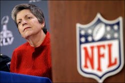 DHS Secretary Janet Napolitano listens to a reporter's question during a news conference on Jan. 31. DHS Secretary Janet Napolitano listens to a reporter's question during a news conference on Jan. 31.