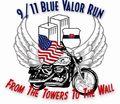 The Blue Valor Run will ride from Ground Zero to the National Law Enforcement Officers Memorial.
