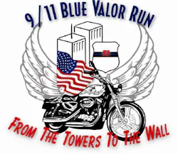 The Blue Valor Run will ride from Ground Zero to the National Law Enforcement Officers Memorial. The Blue Valor Run will ride from Ground Zero to the National Law Enforcement Officers Memorial.