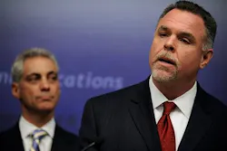 Newly appointed Chicago Police Superintendent, Newark, N.J., Police Director Garry McCarthy, right, speaks as Chicago Mayor-elect Rahm Emanuel looks on. Newly appointed Chicago Police Superintendent, Newark, N.J., Police Director Garry McCarthy, right, speaks as Chicago Mayor-elect Rahm Emanuel looks on.