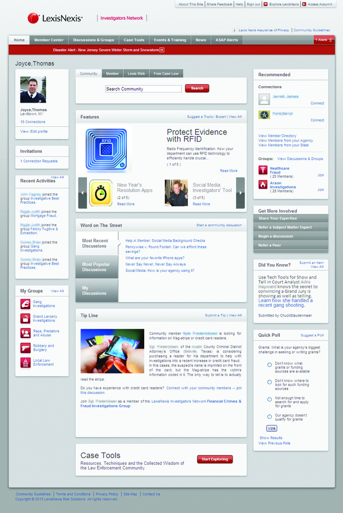 LexisNexis Accurint for Law Enforcement Officer