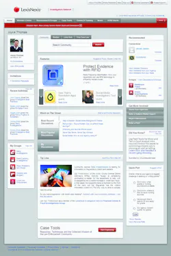 The LexisNexis Investigators Network is a one-of-a-kind peer-to-peer networking tool for law enforcement investigators and analysts, allowing them to connect with peers, share professional experiences and learn from subject matter experts.