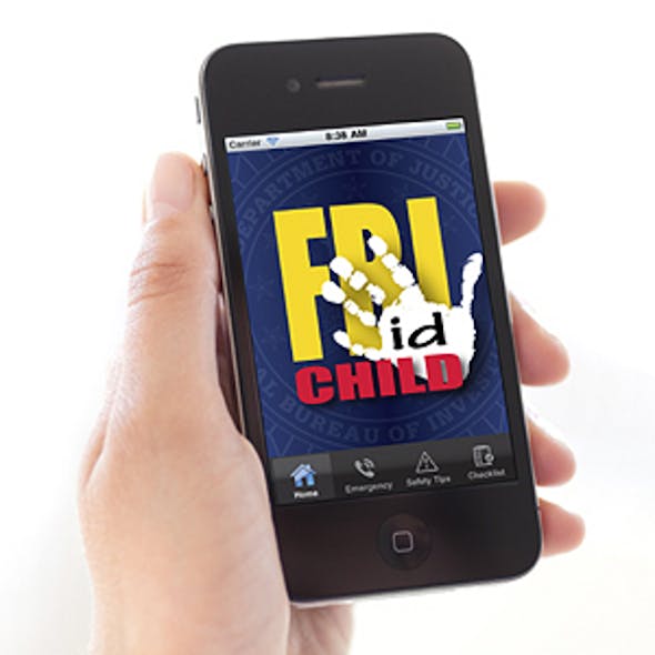 The Child ID app is the first mobile application created by the FBI.
