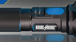 The Brite-Strike DLC (Duty Light Camera) serves more than one purpose in a single hand-held unit.
