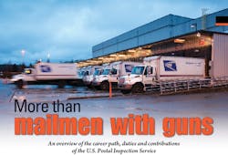 In 2009, postal inspectors arrested more than 7,000 suspects for crimes involving the mail or against the Postal Service. In 2009, postal inspectors arrested more than 7,000 suspects for crimes involving the mail or against the Postal Service.
