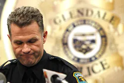 Glendale Police Sgt. Brent Coombs announces the arrested of Jerice Hunter, mother of missing 5-year-old girl Jhessye Shockley, on child abuse charges at Glendale Police Headquarters Monday, Nov. 21, 2011. Glendale Police Sgt. Brent Coombs announces the arrested of Jerice Hunter, mother of missing 5-year-old girl Jhessye Shockley, on child abuse charges at Glendale Police Headquarters Monday, Nov. 21, 2011.