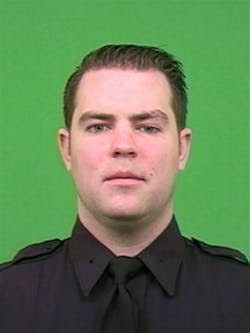 In this undated photo provided by the New York City Police Department, NYPD Officer Kevin Brennan is shown.