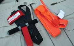 Pre-made tourniquets: MET-T (left) CAT (right) Pre-made tourniquets: MET-T (left) CAT (right)