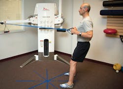 Squat to row position two Squat to row position two