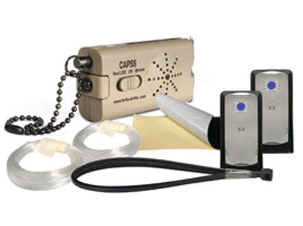 The Brite-Strike CAPSS is a small, portable and convenient perimeter alarm system.