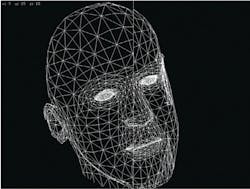 ForensicaGPS 3D mesh exposed showing accuracy in facial geometry