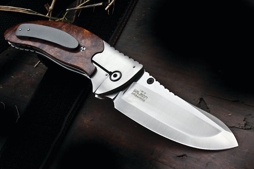 The Wilson Tactical Custom Alliance &apos;Suppressor&apos; knife, from Allen Elishewitz