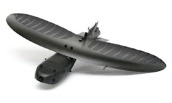 Maveric's bendable-wing design allows the wings to wrap around the fuselage and slide into a 6-inch-diameter tube fully assembled. Maveric's bendable-wing design allows the wings to wrap around the fuselage and slide into a 6-inch-diameter tube fully assembled.