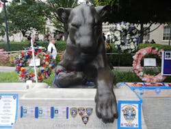 Fallen officers are remembered during Police Week 2012.