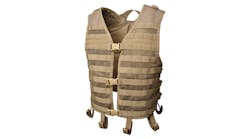 The Condor Outdoor Gear Mesh Hydration Vest is 100% MOLLE modular, so you can build it to suit your needs.