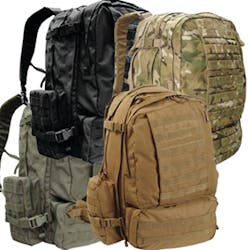 The Condor Outdoor Gear 3-Days Pack is available in several colors/patterns. The Condor Outdoor Gear 3-Days Pack is available in several colors/patterns.
