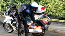 The DisposaCone is compact for easy storage. The DisposaCone is compact for easy storage.