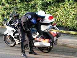 The DisposaCone is compact for easy storage. The DisposaCone is compact for easy storage.