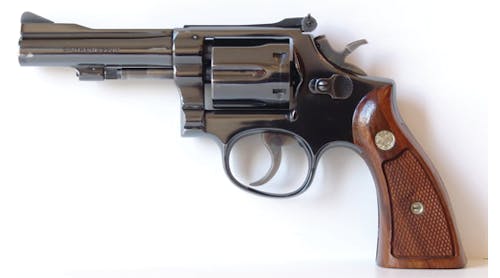 S&amp;WK-38 Combat Masterpiece .38 revolver, later known as the Model 15.