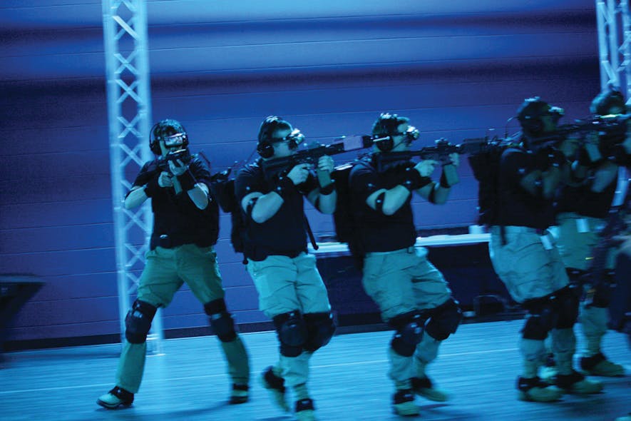 VIRTSIM MotionCapture Training Software Officer