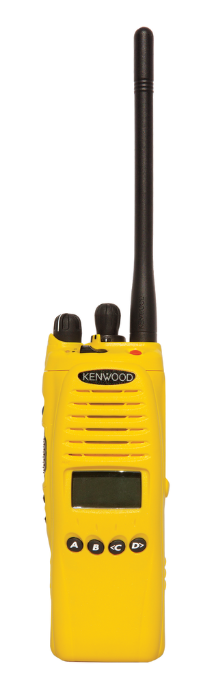 International Safety Orange and Yellow case options for NEXEDGE and P25 portables