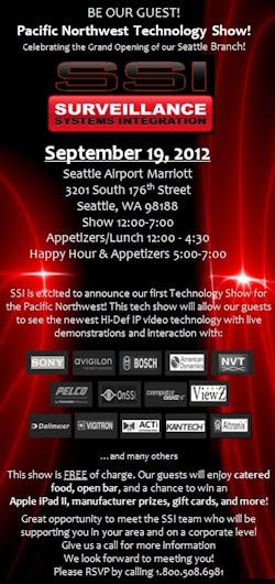 Pacific Northwest Tech Show Invitation