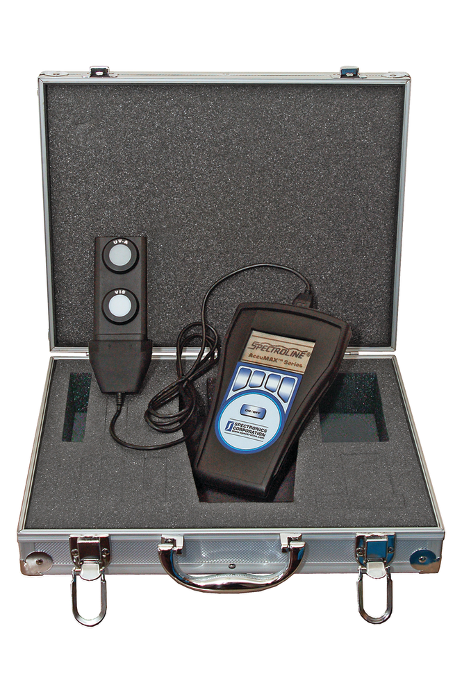 Spectronics Corporation has introduced the feature-enriched Spectroline&circledR; AccuMAX XRP-3000 digital radiometer/photometer.