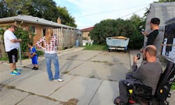 People photograph the driveway in Roseville, Mich., Wednesday, Sept. 26, 2012 where police plan to take soil samples from under Friday after a tipster said it could be the final resting place of missing Teamsters leader Jimmy Hoffa. Roseville Police Chief James Berlin says a man claims to have seen a body buried there approximately 35 years ago. Berlin says the man believes it could be Hoffa. Hoffa disappeared in suburban Detroit in 1975, and his remains haven't been found. People photograph the driveway in Roseville, Mich., Wednesday, Sept. 26, 2012 where police plan to take soil samples from under Friday after a tipster said it could be the final resting place of missing Teamsters leader Jimmy Hoffa. Roseville Police Chief James Berlin says a man claims to have seen a body buried there approximately 35 years ago. Berlin says the man believes it could be Hoffa. Hoffa disappeared in suburban Detroit in 1975, and his remains haven't been found.