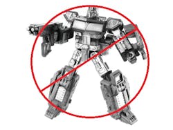 No shooting &apos;robots&apos; allowed. THINK before you pull the trigger.