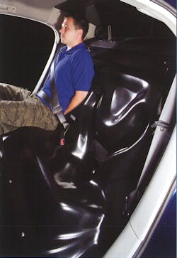 Dodge Charger Utilizes Factory Seat Belts Only Dodge Charger Utilizes Factory Seat Belts Only