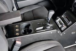 Dodge Durango SSV Console Box, Passenger side view Dodge Durango SSV Console Box, Passenger side view