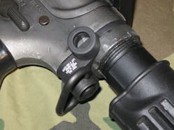 Battlesling mount shown installed. Battlesling mount shown installed.