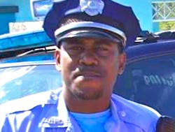 Virgin Island Police Officer Colvin George