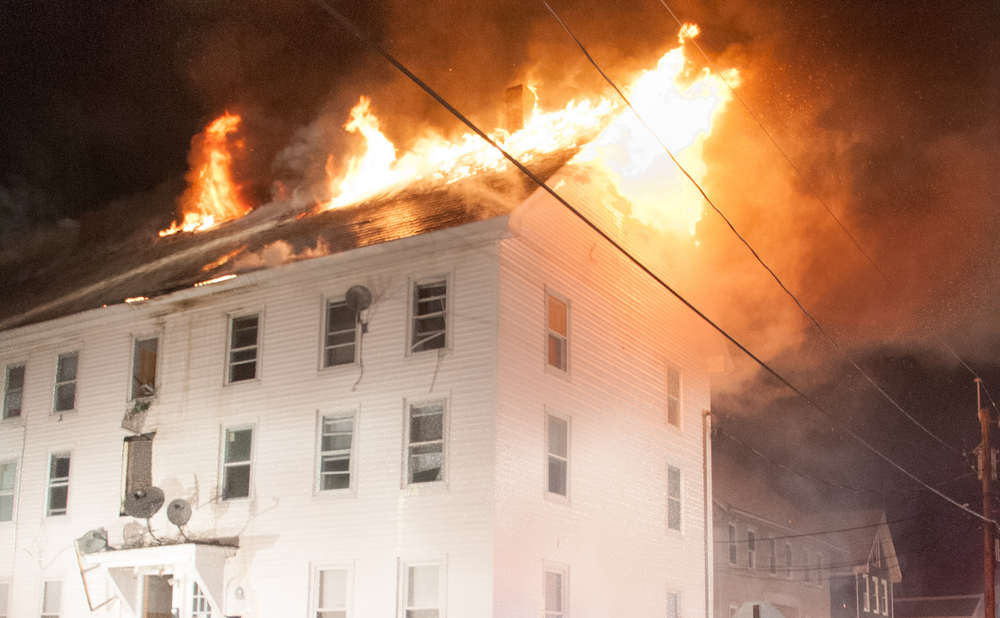 Manchester Officer Ben Foster is being credited for helping save the lives of 30 people by alerting them to a fire at an apartment building on Nov. 25.