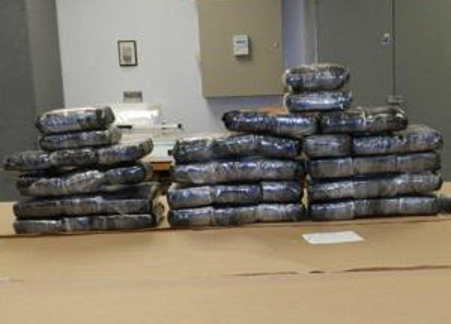 Over 100 pounds of cocaine were seized in a dramatic drug gang takedown at a Times Square hotel.