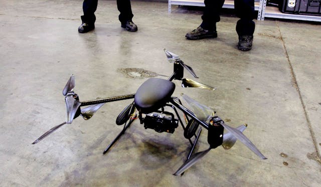 Plans by law enforcement agencies to deploy unmanned drones has drawn vocal opposition.