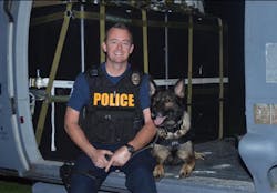Galt Officer Kevin Tonn and K-9 Yaro Galt Officer Kevin Tonn and K-9 Yaro
