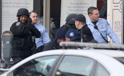 Police respond to the report of a shooting at Stevens Institute of Business and Arts on Washington Avenue in St. Louis on Jan. 15. Police respond to the report of a shooting at Stevens Institute of Business and Arts on Washington Avenue in St. Louis on Jan. 15.