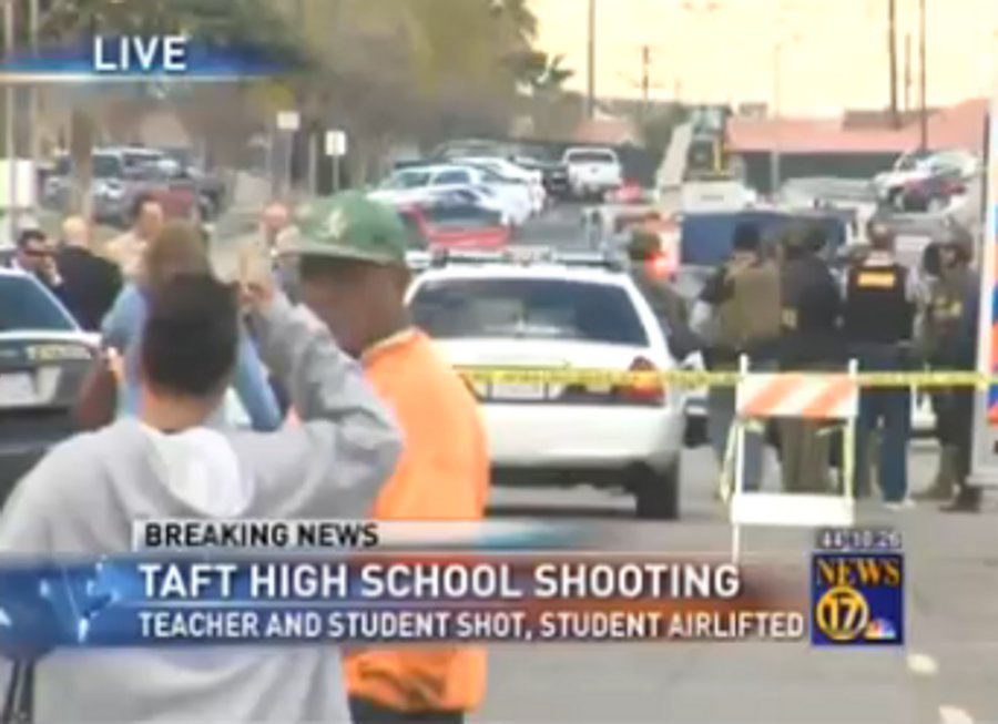 Suspect in Custody in Shooting at California High School Officer