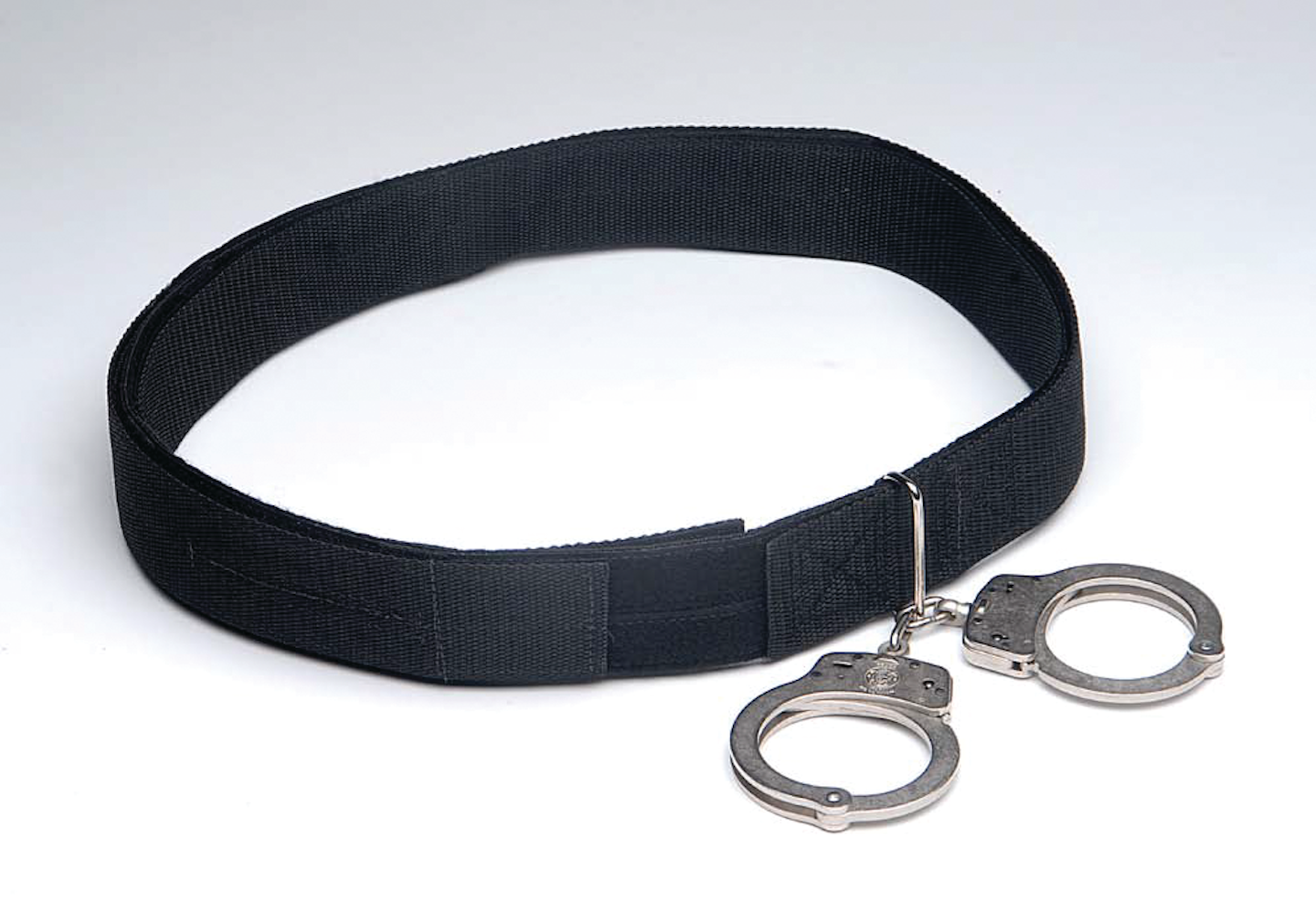 Transport Belt with Handcuffs and Lockable Slots From Humane Restraint