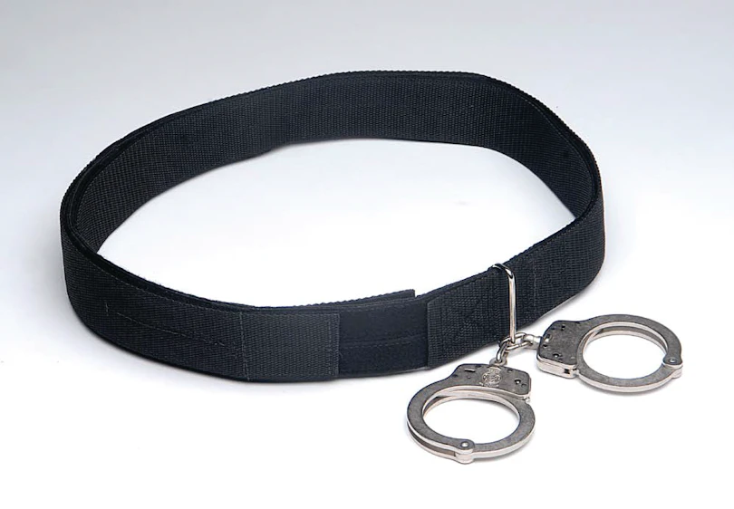 Transport Belt With Handcuffs And Lockable Slots Officer Transport Belt With Handcuffs And Lockable Slots Officer