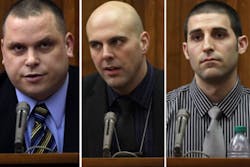 From left: Milwaukee police officers Jason Bleichwehl, Jeffery Cline and Richard Ticcioni From left: Milwaukee police officers Jason Bleichwehl, Jeffery Cline and Richard Ticcioni